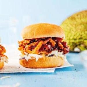 BBQ Jackfrucht Pulled Pork (Fertig in 30 Minuten) 13 BBQ Jackfrucht Sandwich