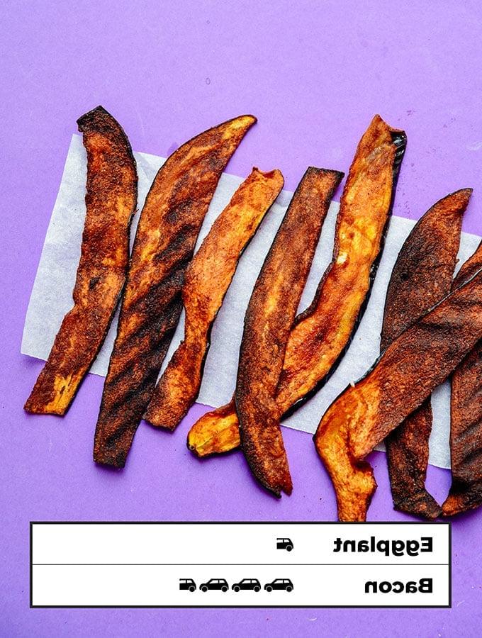 13 Rezepte zur Reduzierung deines CO2-Fußabdrucks 14 CO2-Fußabdruck von Auberginen-Bacon