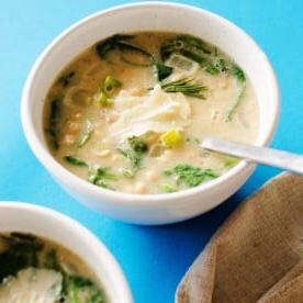 Creamy Vegan White Bean Soup