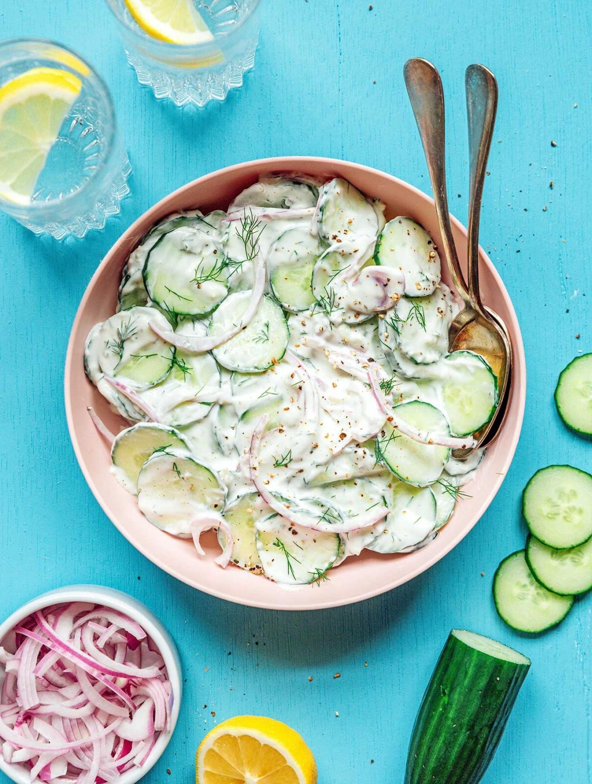 Gurken Grundlagen 4 Gurke und Zucchini im Vergleich.