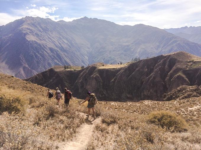 Arequipa und Colca Canyon, Peru 5 Colca Canyon, Peru – Wanderweg
