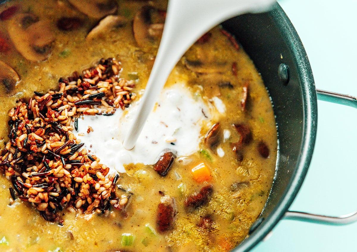 Cremige Vegane Wildreissuppe 10 img 9 162