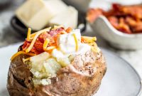 Air Fryer Loaded Potato Perfection