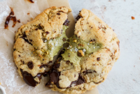 Decadent Brown Butter Pistachio Chocolate Chip Cookies
