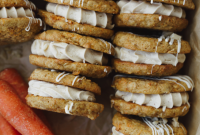 Brown Sugar-Stuffed Carrot Cake Cookies