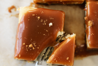 Irresistible Salted Caramel Biscoff Cheesecake Bars