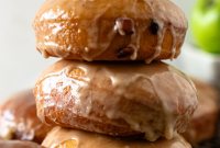 Homemade Apple Pie Stuffed Donuts