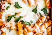 Grandma’s Heirloom Baked Mostaccioli