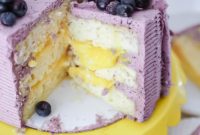 Zesty Lemon Blueberry Cake