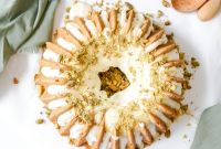 Delightful Lemon Pistachio Bundt Cake