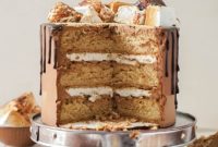 Tasty Graham Cracker S’mores Cake