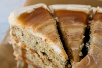 Nutty Brown Butter Caramel Banana Cake