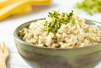 Zesty Dill Rice