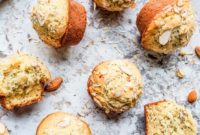 Bakery Style Almond Poppy Seed Muffins