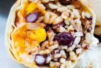 Make-Ahead Vegetarian Burritos: Freeze for Easy Meal Prep
