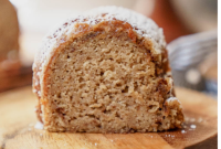 Powdered Apple Cider Donut Cake Perfection