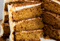 The Legendary Pumpkin Biscoff Cake