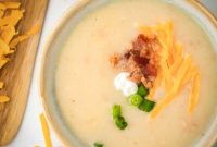 Effortless Four Ingredient Potato Soup