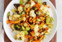 Crispy Air Fried Frozen Veggies