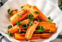Delicious Air Fryer Roasted Carrots