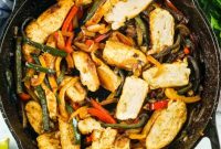 Effortless One-Pan Chicken Fajitas