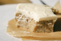 Speedy Banana Snack Cake