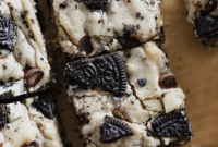 Irresistible One Bowl Oreo Blondie Bars
