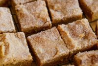Your New Favorite Pumpkin Snickerdoodle Blondies