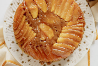 Decadent Caramel Apple Flip Cake