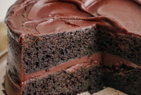 Ultimate Double Fudge Chocolate Cake