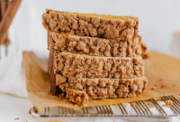 Quick and Easy Pumpkin Bread with Crumb Topping