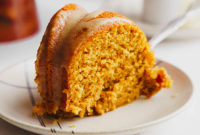 Pumpkin Spice Bundt Cake with Brown Sugar Glaze