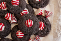 Mint Kissed Chocolate Cookie Delights