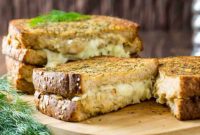 Elevated Salmon Grilled Cheese Sandwich