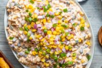 Super Easy Fiesta Corn Dip for Any Party