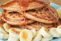 Dreamy Chocolate Wheat Pancakes
