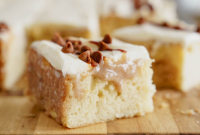 Irresistible Homemade Cinnamon Swirl Poke Cake
