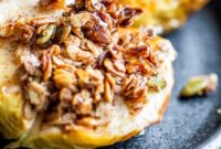 Air Fryer Apple Crumble with Honey Oats