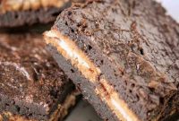 Decadent Pumpkin Oreo Brownies