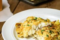 Crispy Potato Crusted Cod