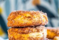 Easy Air Fryer Cinnamon Sugar Biscuit Donuts