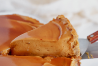 Velvety Dulce De Leche No Bake Cheesecake