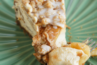 The Ultimate Apple Crisp Cheesecake