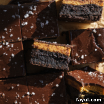 pumpkin cheesecake brownie