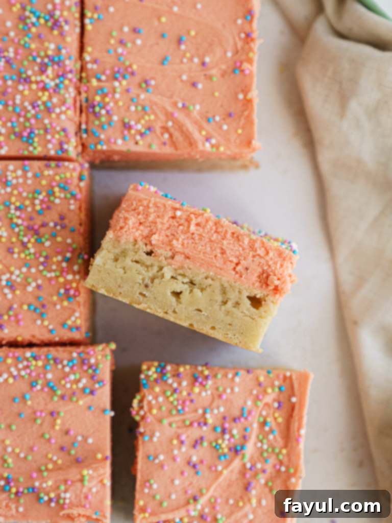 BROWN BUTTER SUGAR COOKIE BARS