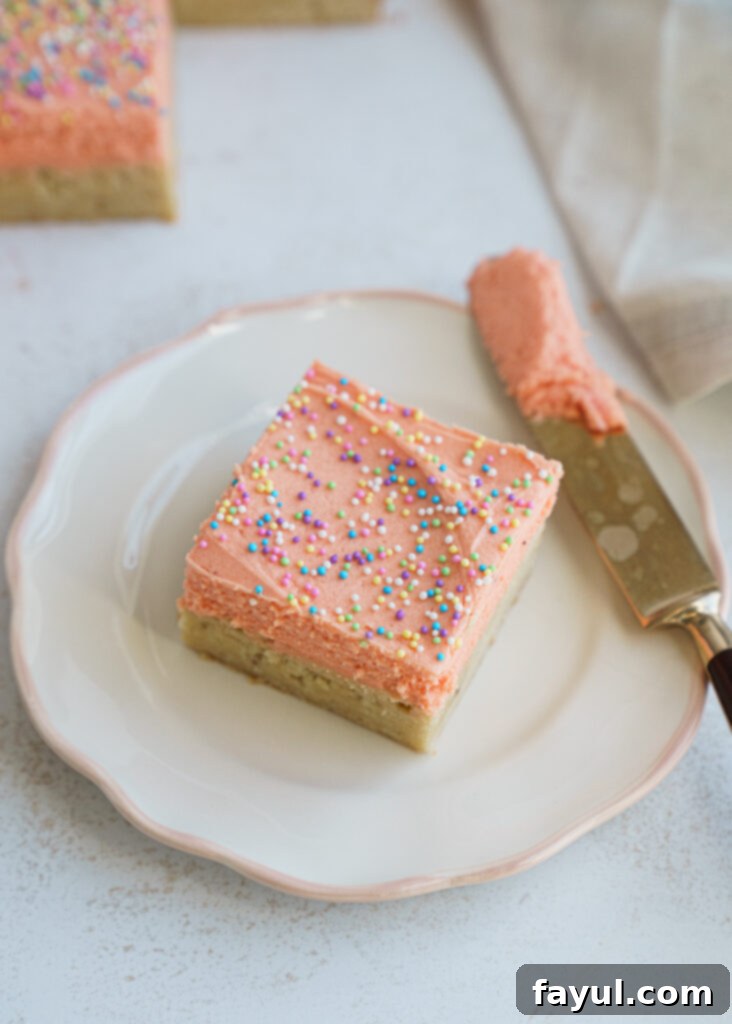 BROWN BUTTER SUGAR COOKIE BARS