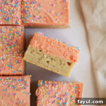 BROWN BUTTER SUGAR COOKIE BARS