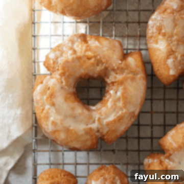 old fashioned donut