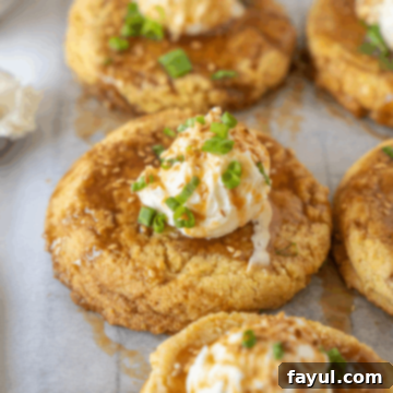 Savory Cornbread Cookies with Sesame & Soy Caramel