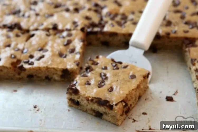 CHOCOLATE CHIP BANANA BARS - Butter with a Side of Bread